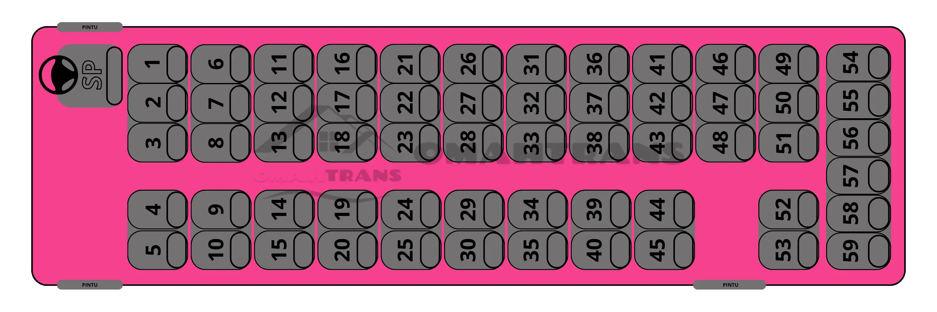 Seat 59 - 59 seat