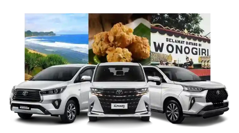 Rental Mobil Wonogiri Mulai 250K Sopir & Lepas Kunci Murah